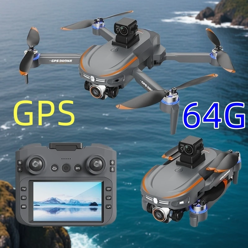 

New s28 Drone Professinal Three Camera 8K Wide Angle Optical GPS Localization Four-way Obstacle Avoidance Quadcopter