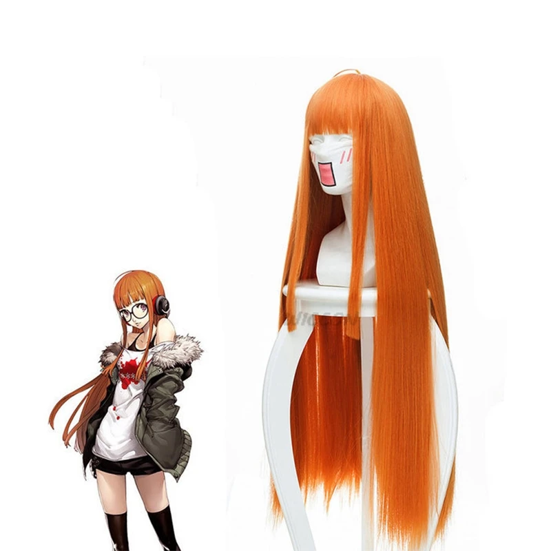 Disfraz de juego Persona 5 Futaba Sakura para mujer y niña, conjunto completo de uniforme P5 para Halloween, abrigo informal, chaqueta, camisa