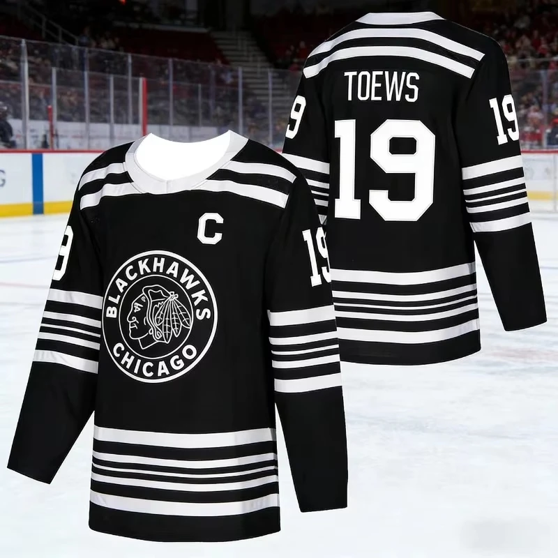 Inspired Chicago Blackhawks Ice Hockey Jersey Premium Edition 3D Print Quick Dry Long Sleeve Sports Shirt Men Women Kids Fan