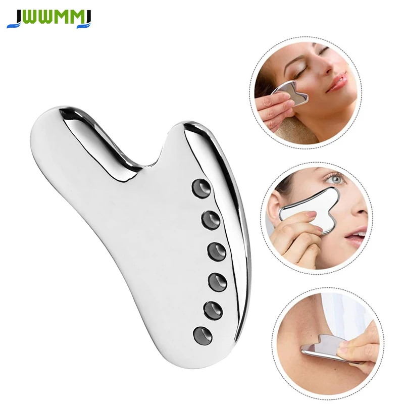 

1Pcs Gua Sha Tools,Stainless Steel Scraping Massage Tool,IASTM Tools,Myofascial Scraping Tools To Physical Therapy