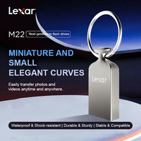 Lexar USB Flash Drive with Keychain Pen Drive USB2.0 Pen Drive 32GB 64GB USB Memory Stick for PC Mac Smartphone Tablet
