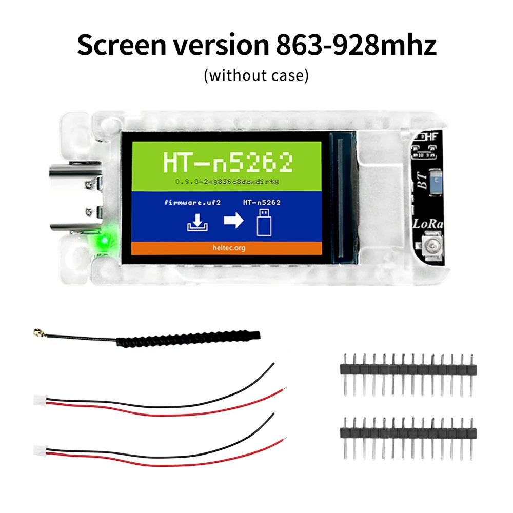 Imagem -02 - Lorawan-rastreador Meshtastic para Arduino Posicionamento Dispositivo Lorawan Low Power Tft Display Ble Wifi Heltec Nordic Nrf52840 Sx1262 T114