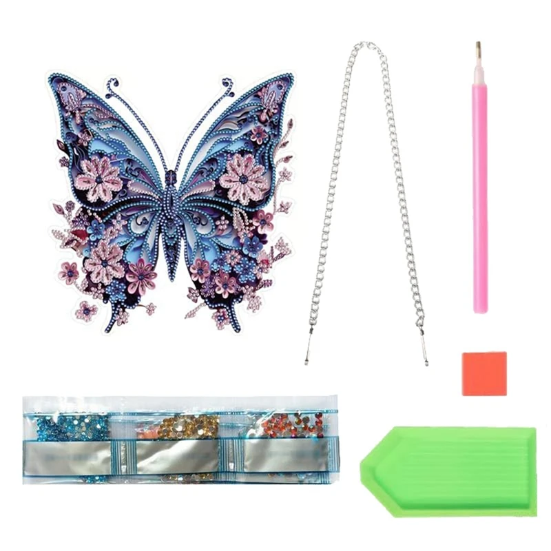 

BEDW-DIY Алмазная подвеска для рисования, набор для рисования животных, подвесные украшения, живопись из драгоценных камней для украшения стены, двери