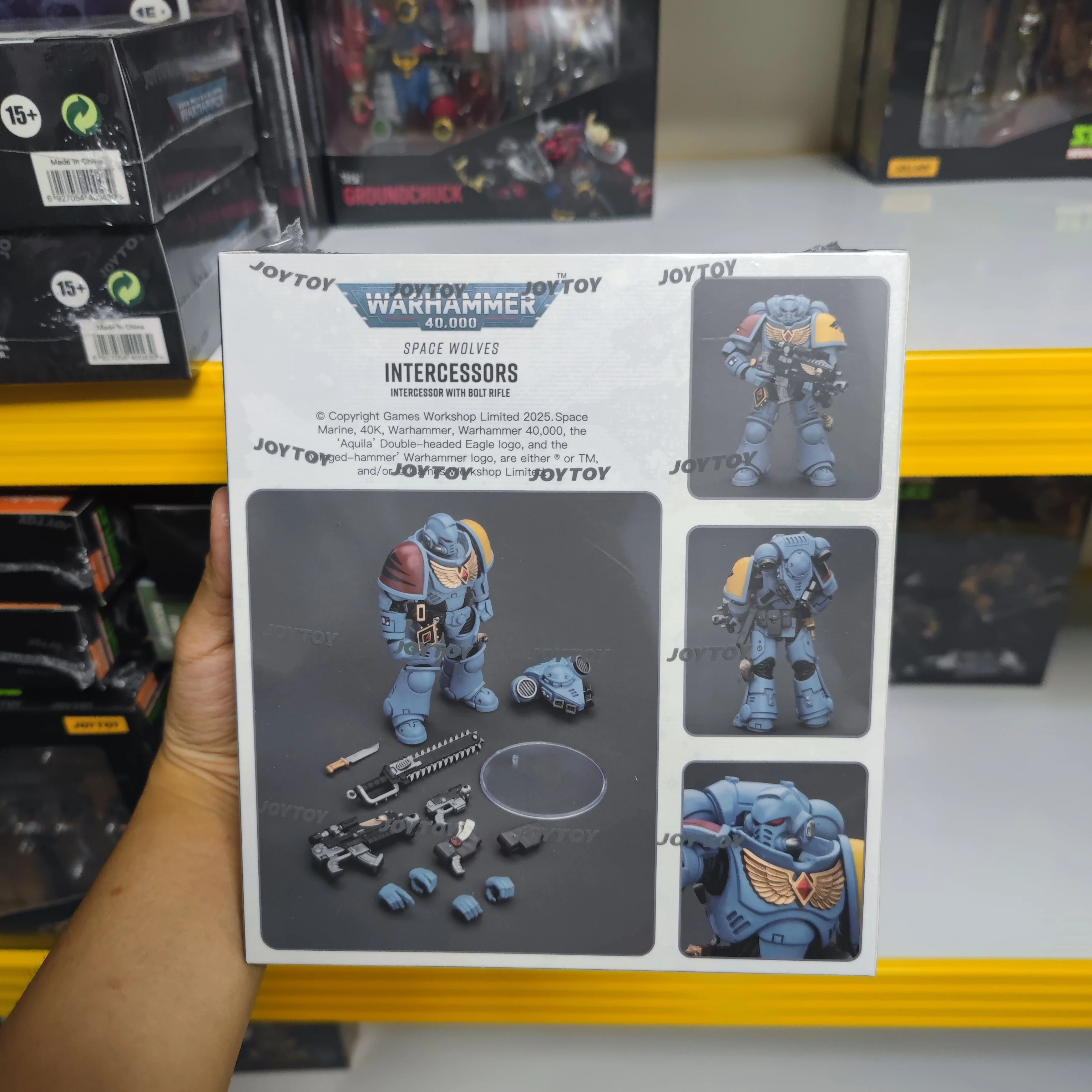 

【Доставка в течение 24 часов】Фигурки Warhammer 40K Ultramarines 1/18: Интерцессоры, Имперские Кулаки, Кровавые Ангелы, Космические Волки, 4 шт.