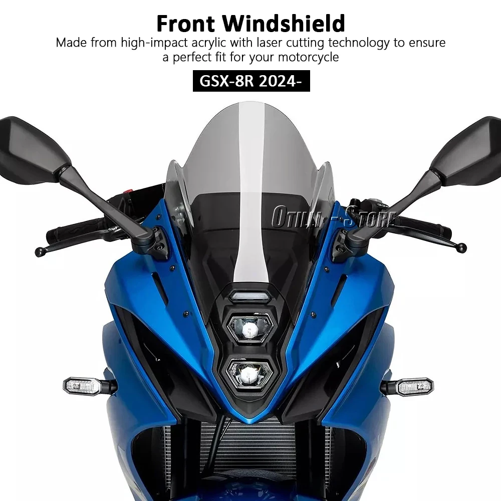 Motorcycle Front Spoiler Windshield Wind Deflectors New Accessories For Suzuki GSX-8R GSX 8R GSX8R 2024 2025