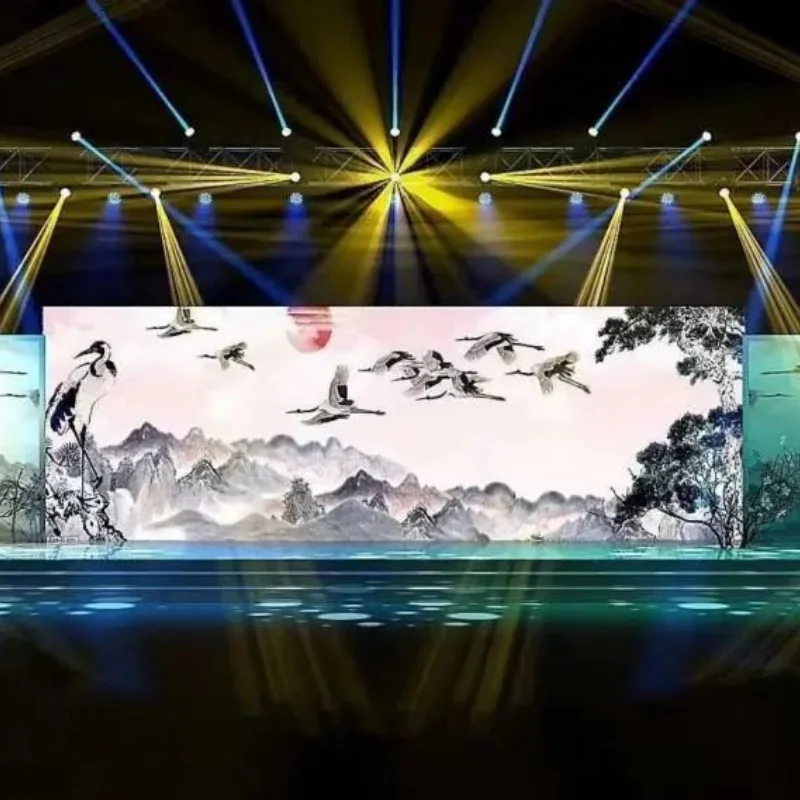 HD 4K Full Color Indoor P3 P2.5 LED Display Screen for Home Theater Cinemas Concerts Events Digital Signage Displays Dj Lights