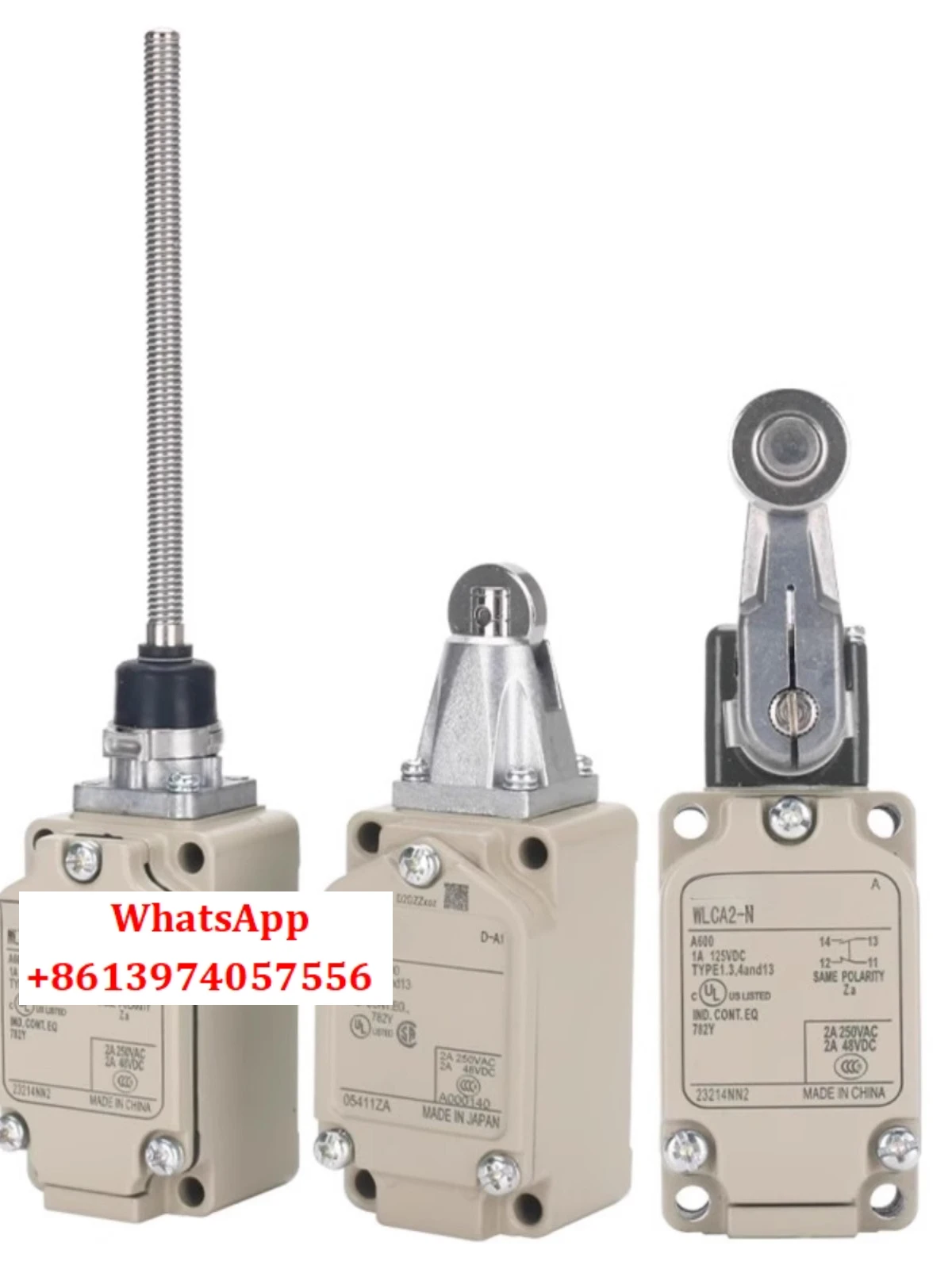 สวิตช์จํากัดการเดินทางเดิมกันน้ํา WLCA12-2 WLNJ-N WLD-Q WLCA12-N