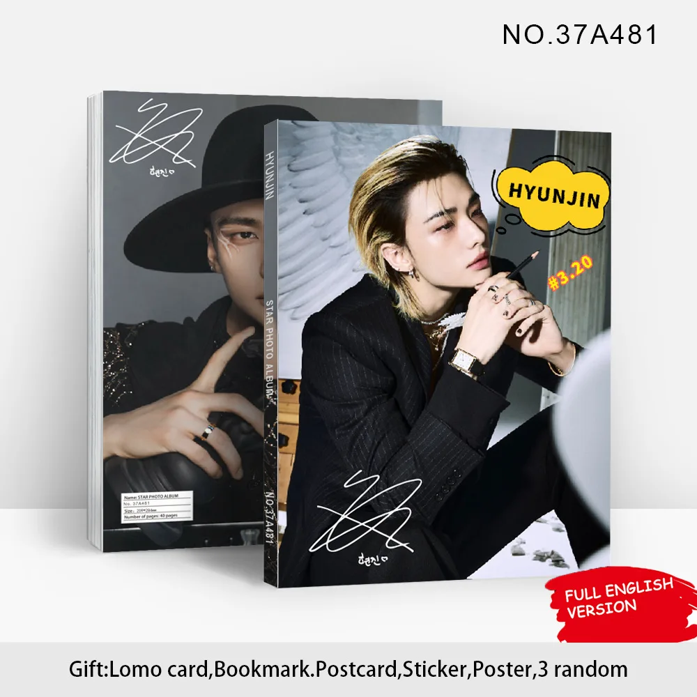 

80P Celebrity Support Album Stray Kids SKZOO Celebrity Photo Collection Fan Collection Gifts