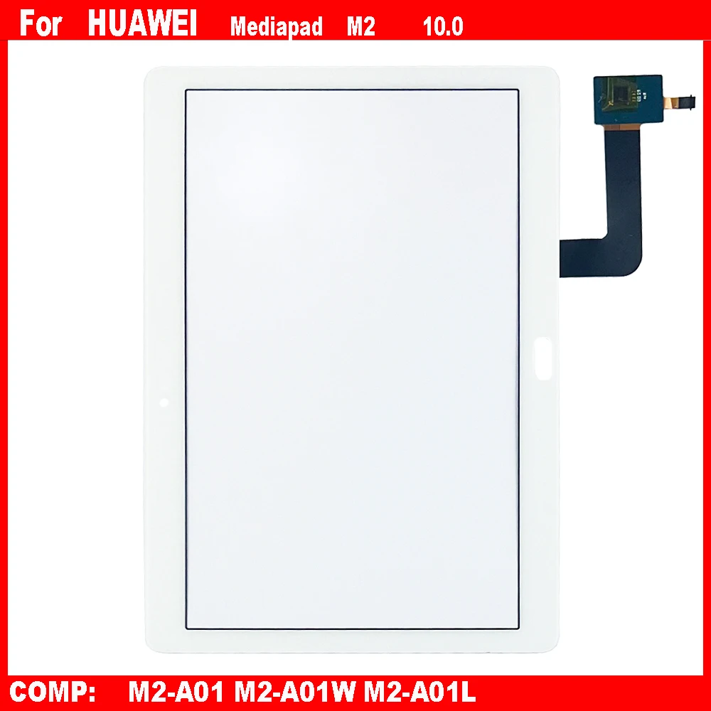 AAA For Huawei MediaPad M2 10.0 M2-A01 M2-A01W M2-A01L Touch Screen + OCA LCD Front Glass Panel Replacement