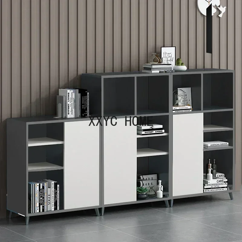 New Office File Cabinet Low Locker Creative File Data Wooden Public Office Furniture