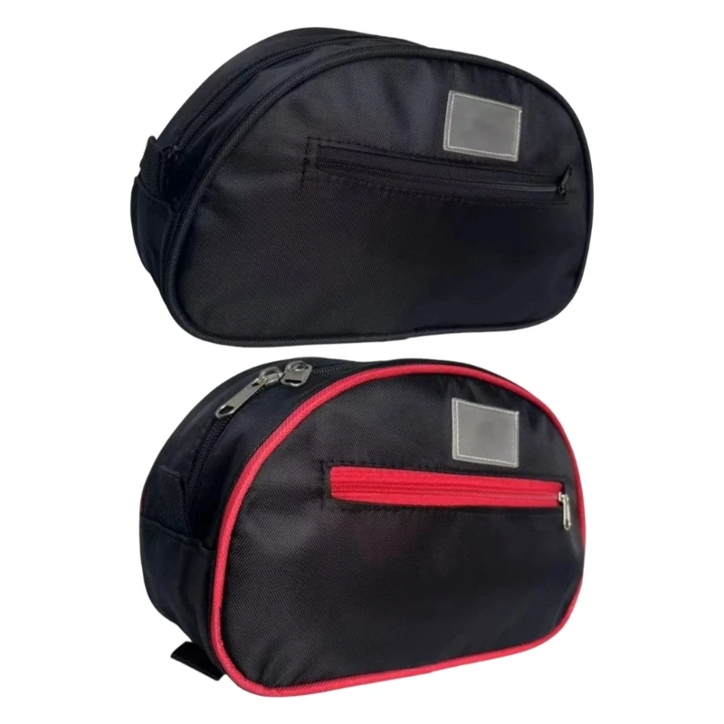 Horse Horn Bag for Western and Trail Use, Polyester Storage with Separate Front and Main Zippers for Small Gear 69HD