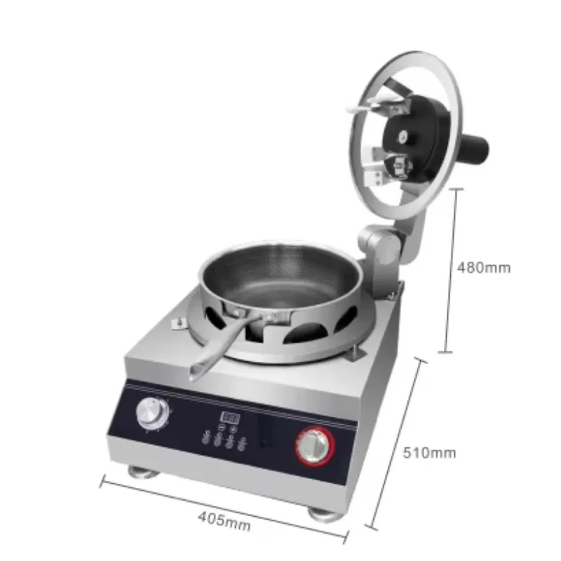 

QINBIAO Tabletop Intelligent Automatic Electric Wok Cooking Machine Food Processing Robot For Convenient Kitchen Robotics