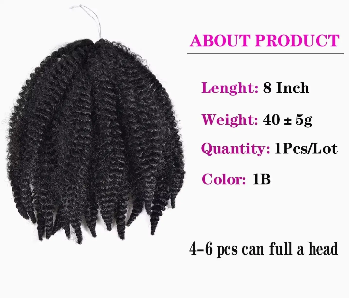 Afro kinky encaracolado marly tranças de cabelo 14 raízes/pçs curto encaracolado fechaduras torção extensões de cabelo de crochê sintético feminino trança de cabelo