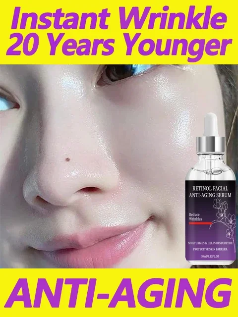 

Retinol Wrinkle Remover Face Serum Instant Firming Lifting Anti-Aging Oil Fade Fine Lines anti wrinkle Korean Skin Care Cosmetic