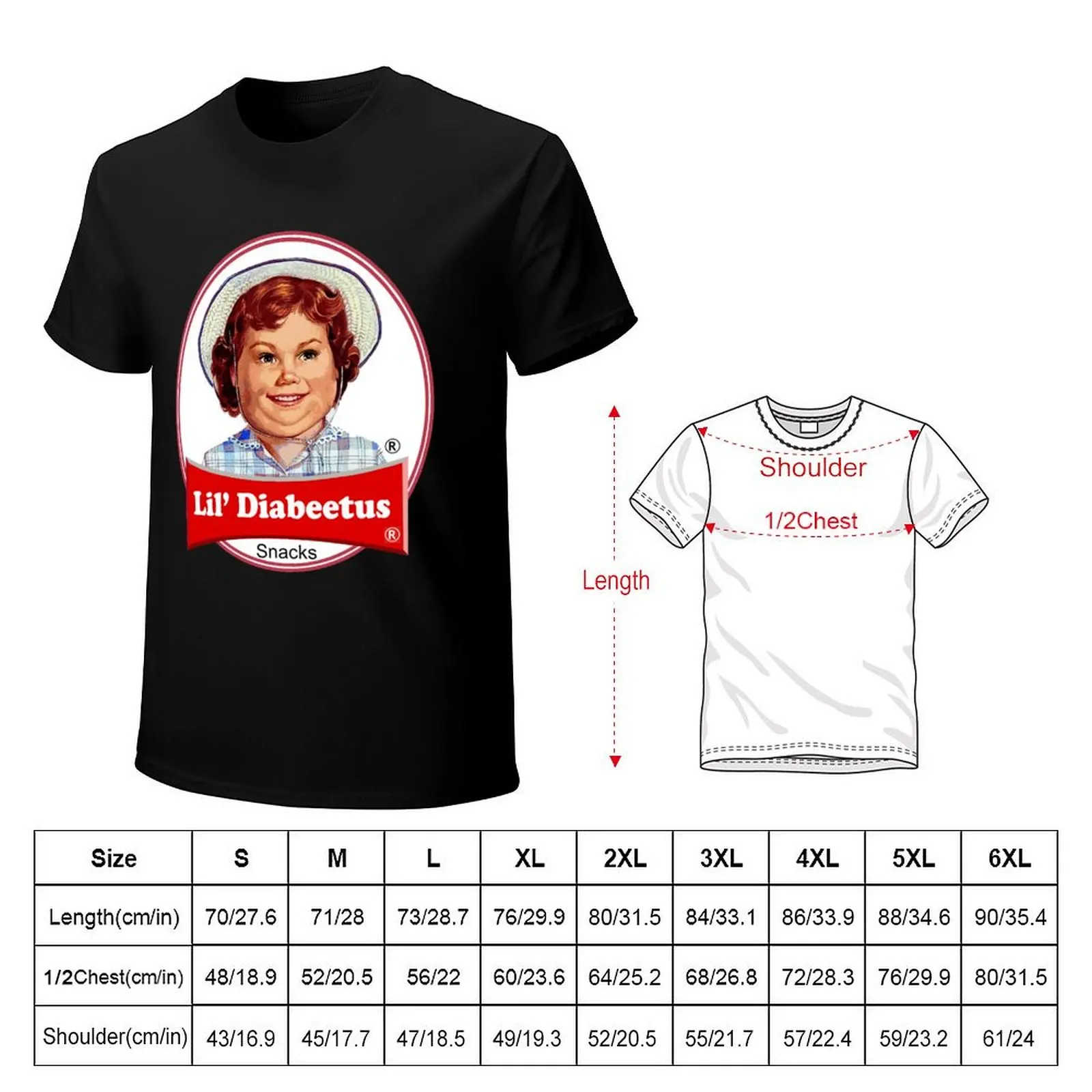 Lil Diabeetus (Parody) T-Shirt Lightweight Sport Basic T-Shirt
