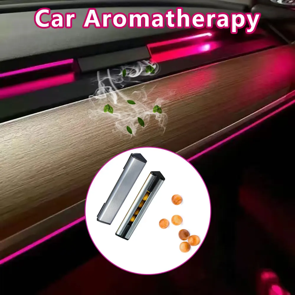 For Tesla Model 3/Y, Auto Air Freshener Car Deodorizer Diffuser Invisible Perfume For Automobile Air Outlet Remove Tobacco Smoke