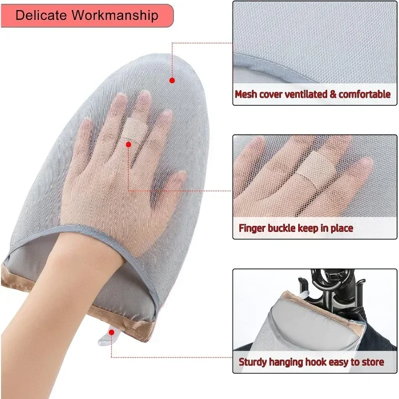 Heat-resistant Ironing Gloves Waterproof Steam-proof Gloves Garment Steamer Portable Mini Ironing Gloves Garment Accessories