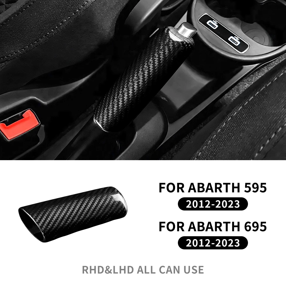 

Накладка на ручник из настоящего карбона для Abarth 595 695 2012-2023 гг.