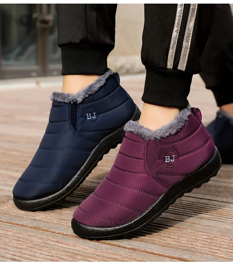 Lightweight Fur Shoes Loafers Keep Warm Winter Sneakers For Couple Winter Men Casual Sneaker Chaussure Hommes Boots