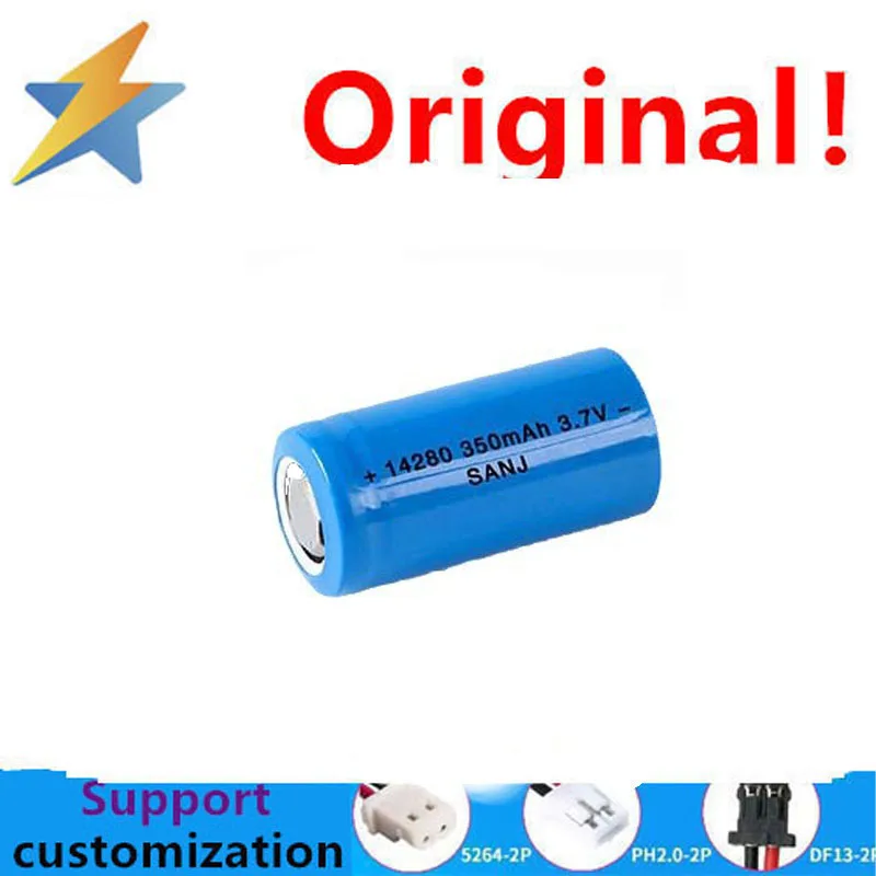 buy more will cheap 14280 Lithium Battery, 350mAh, Rechargeable, Electric Shaver, Beauty Device, Toothbrush Cell Manufacturer