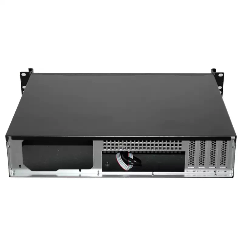 2U chassis 350 short rack type aluminum panel temperature control display matx main board industrial computer server