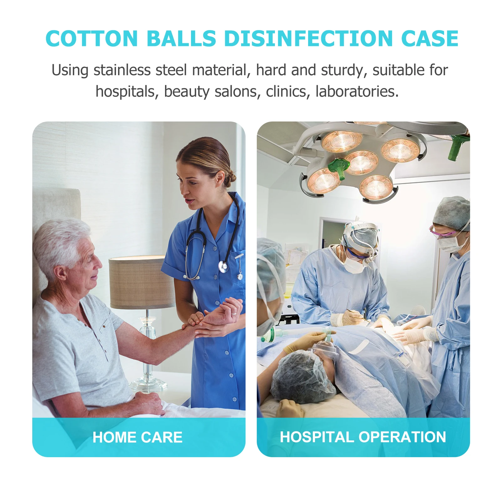 

Gauze Cylinder Sample Holder Ointment Jar Stainless Steel Sterilization Container