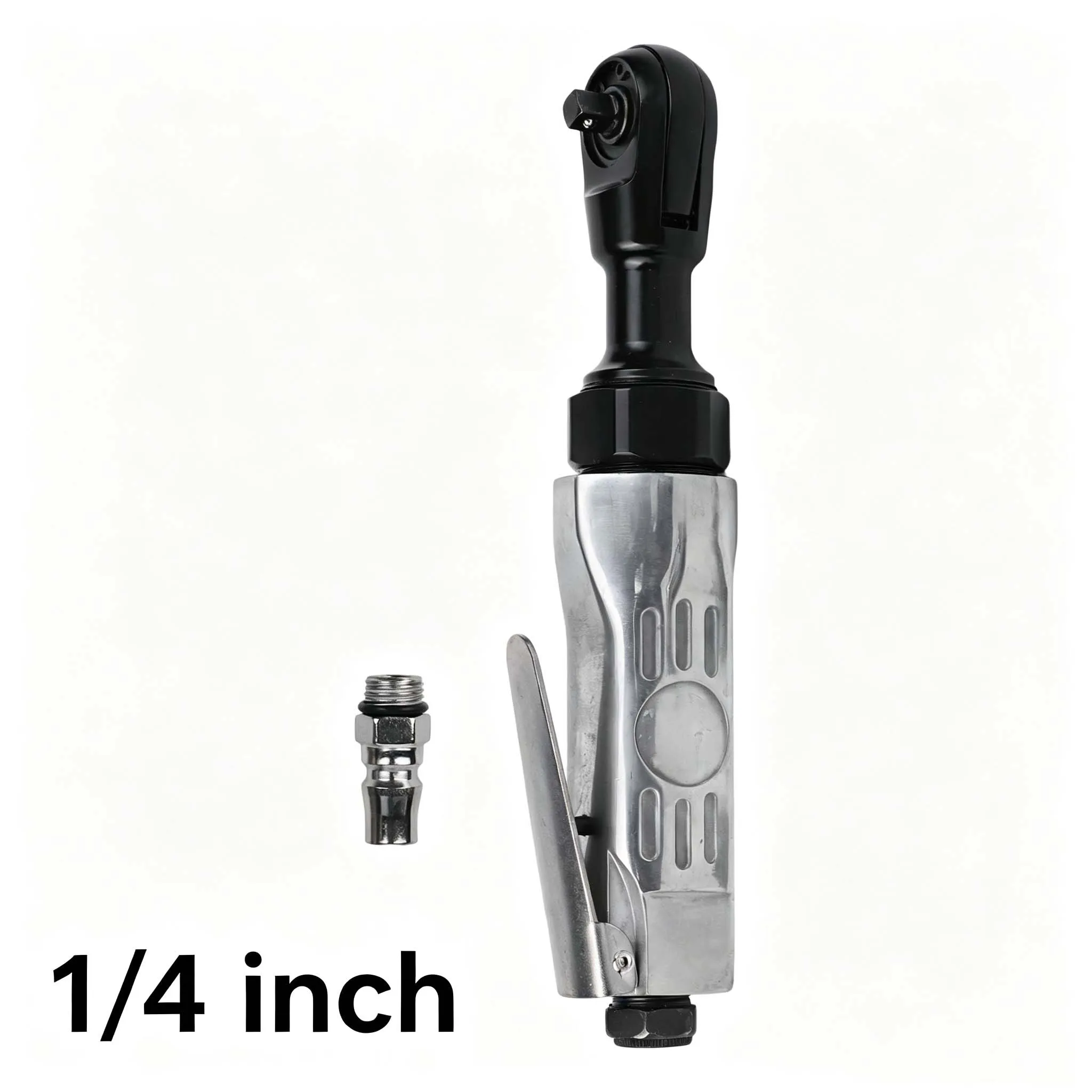 14 Inch Air Ratchet Wrench 1/4 inch Drive 25 ft lbs Torque 150 RPM for General Automotive Assembly and Disassembly