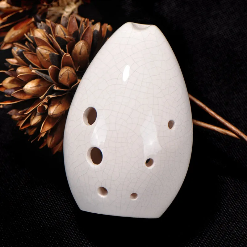 8 Hole Xun Orff F Tone Crack Clay Xun Professional Performance Beginner Ceramic Ocarina Portable Handheld Xuns Flute Instrument