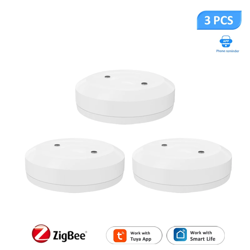 ZigBee smart Water Leakage Sensor Tuya Smart Home Water Level Detector Smart Life App Security Protection Against Water Leaks