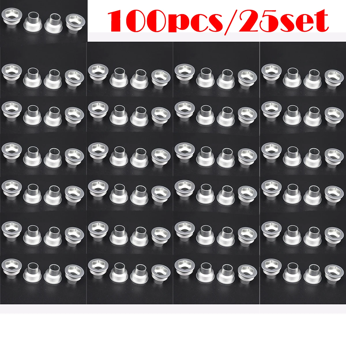 

4X Fuel Injector Insert For Audi A4/S4/Avant/Quattro 8E Upgrade Aluminum Cup Seat Car Replacement Parts 2001 2005 2006 2007 2008