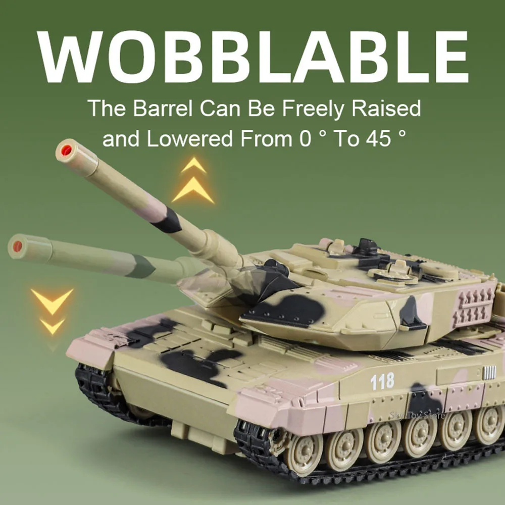 1:32 レオパルド2 タイガー装甲戦車 T-90 M4 中合金モデル おもちゃ ダイキャストカー サウンドライトスプレー プルバック 子供の誕生日プレゼント