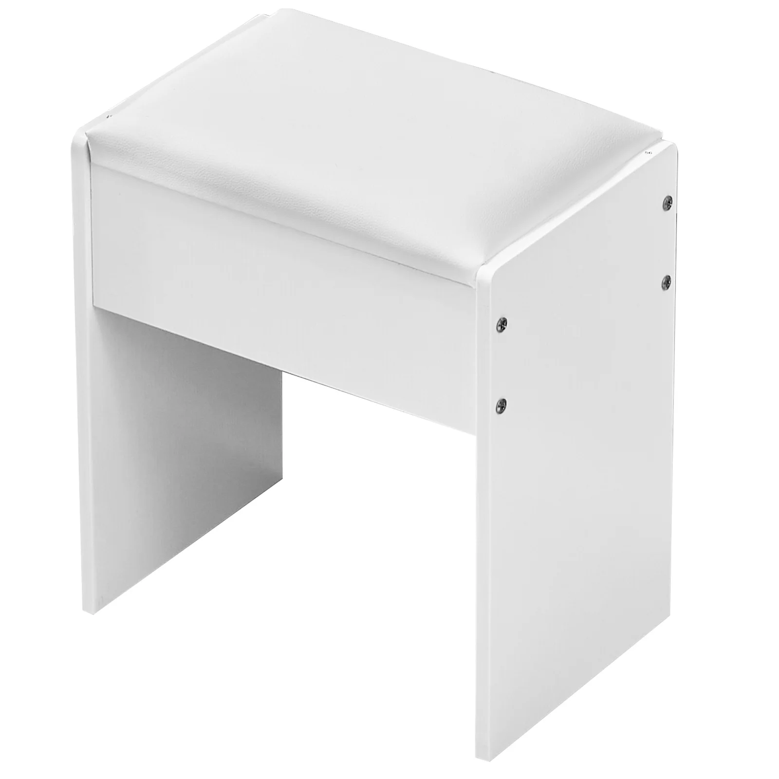 Dressing Table Makeup Chair Vanity Cushion Stool Dresser Piano Seat Wood Leg