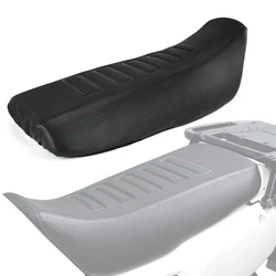 For Kawasaki KLR650 2008-2018 KLR 650 Motorbike Striped Grip Gripper Seat Cover PVC Leather Waterproof Seat Saddle Cushion Cover