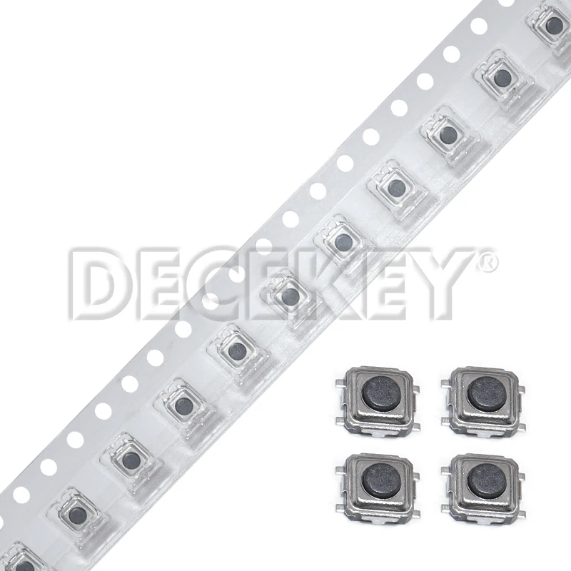 100PCS 3*3*1.5mm SMT Tactile Tact Mini Push Button Switch Micro Switch Momentary SMD 3X3X1.5MM
