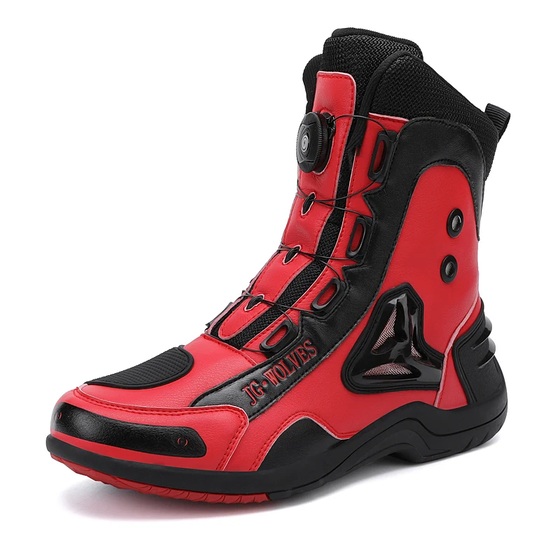 NONE Motorcycle Boots Black 4