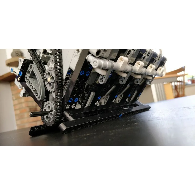 

MOC-17025 Классическая новая сборка, модель строительного блока пневматического двигателя, 1411, детали, игрушка в подарок на день рождения для мальчиков и детей