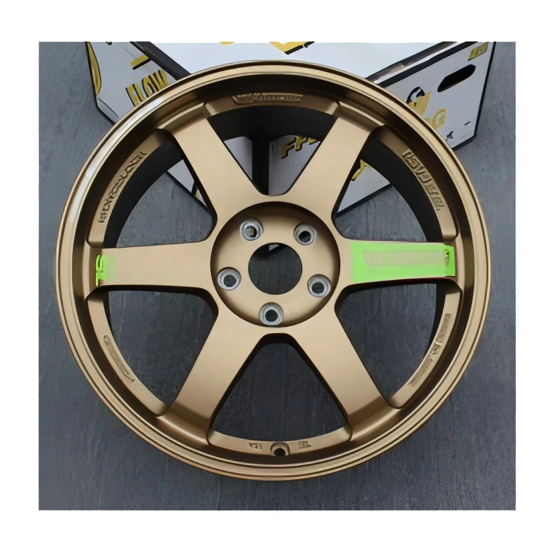 passenger car wheels 18 19 20 inch Bronze 5x120 5x114.3 5x112 Racing Rims  Alloy Aluminum Wheels for casting wheels