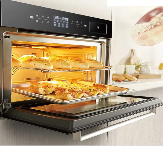 

Built-in Steam Oven For Kitchen Baking And Defrosting