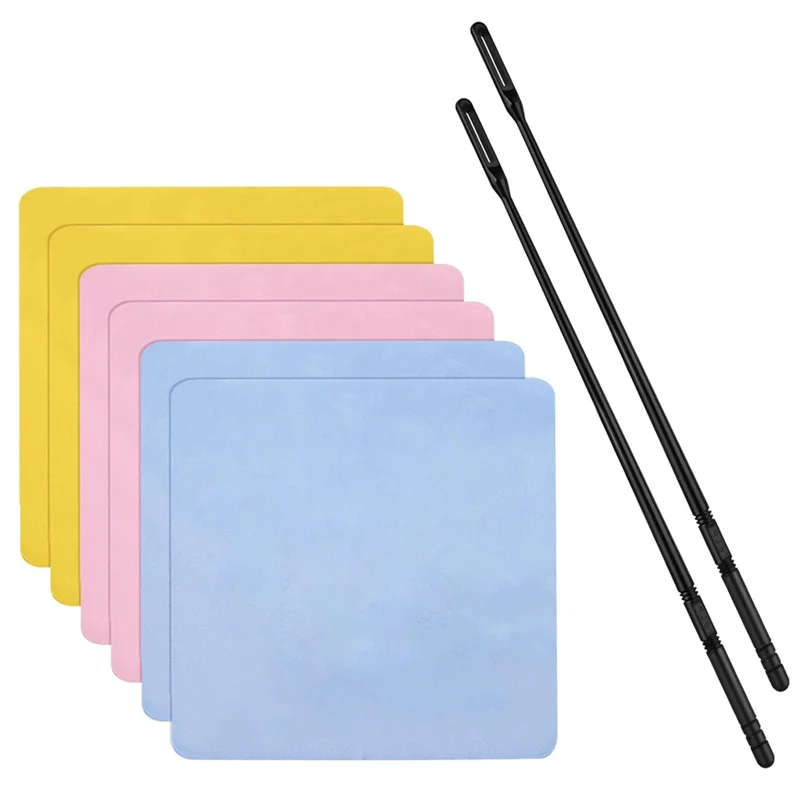 A79E-Comprehensive Cleaning Swabs And Rod For Flute, Woodwind Instrument Care Accessories