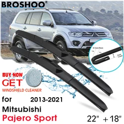 Car Wiper Blade Front Window Windscreen Windshield Wiper Blades Accessories For Mitsubishi Pajero Sport 22