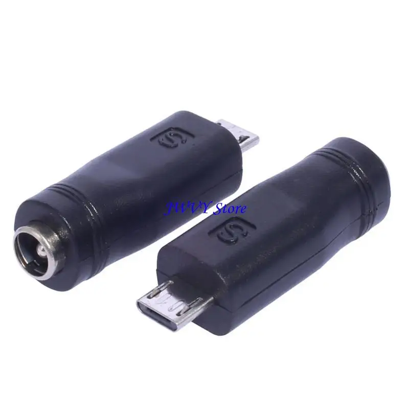573a vielseitige weibliche bis männliche Adapter Multifunktional DC5521 zu Typ-C Mini/Micro USB
