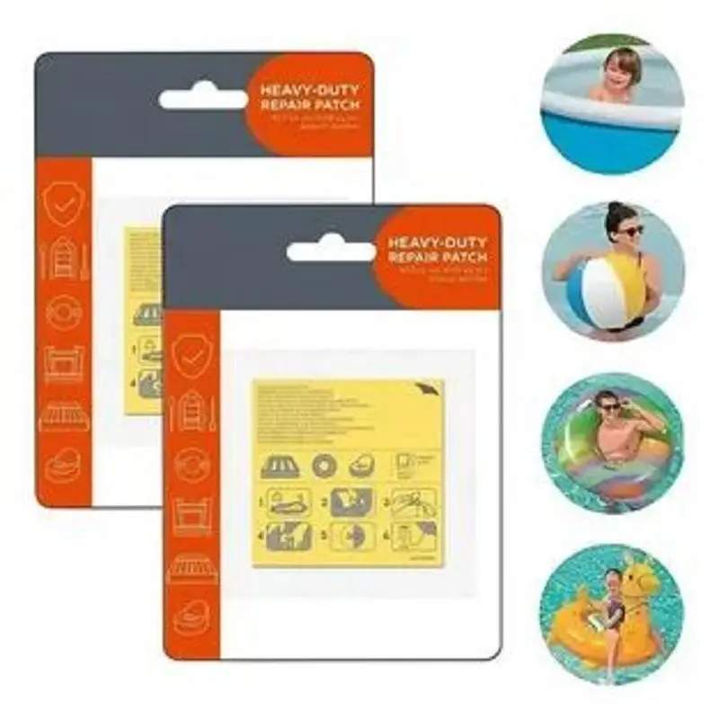 Transparent Waterproof Nylon Repair Patches Self Adhesive Fit Most Fabrics for Outdoor Tent Awning Mending