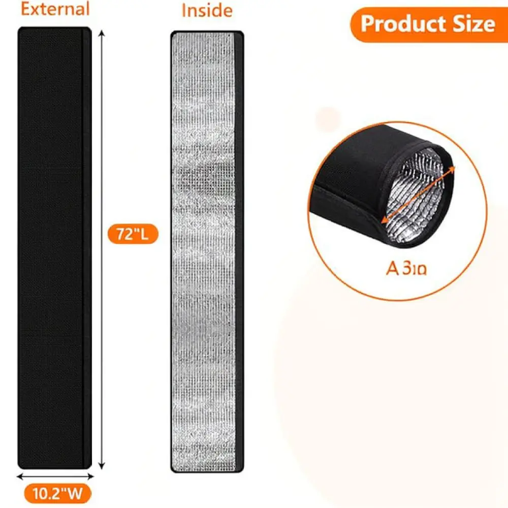 Outdoor Ventilation Pipe Cover Waterproof Oxford Fabric Dustproof Snow Protection Protector For Exterior Air Duct Vent Hose