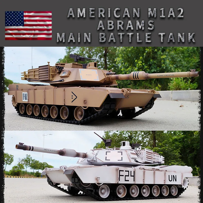 

Heng Long 1/16 Tk7.0 Customize 3918 Usa M1a2 Abrams Rc Tank 360° Turret Barrel Recoil Bb Shooting Th17803-smt5 Children Toys