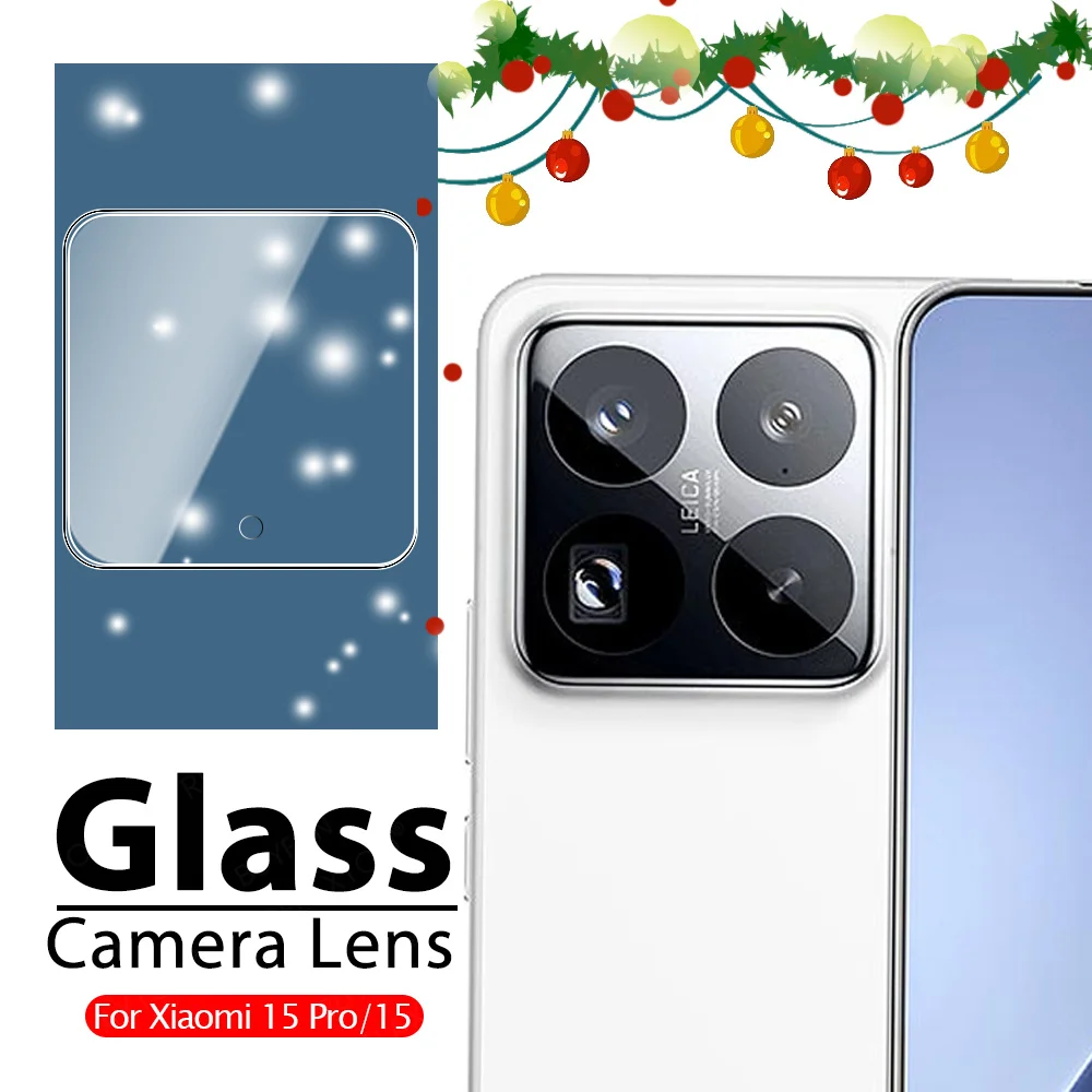 Camera Screen Protector Film For Xiaomi 15 Pro 15Pro Mi15 5G Lens Straight edge Tempered Glass mi15Pro HD Enhanced Display 2024