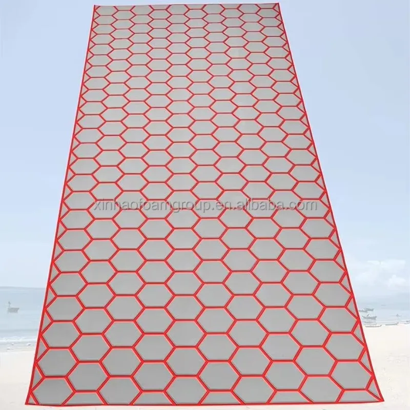 STLL Custom Color Easy Install Cuttable EVA Non-Slip Marine Flooring Sheet Mat Design Pattern for Yacht RV Motorboats