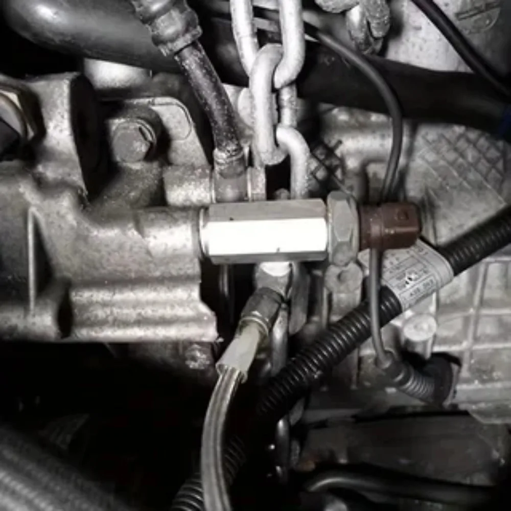 Accessoires voor automodificatie oliedruksensor connector 1/8NPT roestvrijstalen turbo connector