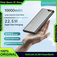 KUULAA Power Bank 22.5W 10000mAh Portable Charger PowerBank Fast Charging External Battery For iPhone 16 Pro Max Huawei Xiaomi