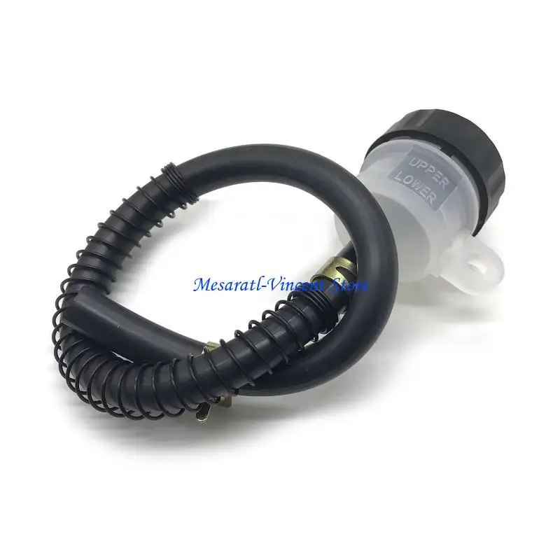 A70F Durable ATV Brake Cylinder Brake Pump for Tank Oil Cup Fluid Reservoir with Pipe for 50CC 70CC 110CC 125CC Motorc
