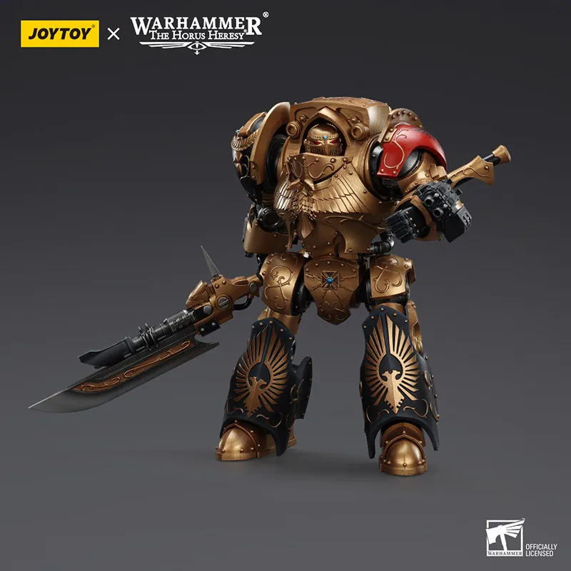 

JOYTOY Dark Source Warhammer Horus Rebellion: The Forbidden Army Legion, Contemplation, Fearless Mech, Two 1:18 Models